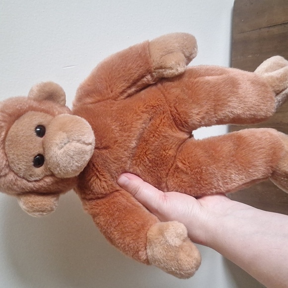 Vintage TY 1998 Beanie Buddy Bongo Monkey Plush Stuffed Animal Soft Toy - Picture 8 of 8